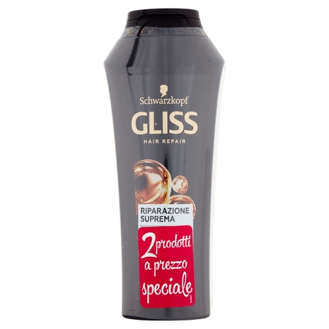 Gliss Hair Repair Riparazione Suprema Shampoo Riparatore 2 x 250 ml